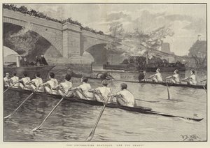 La course de bateaux des universités, êtes-vous prêts